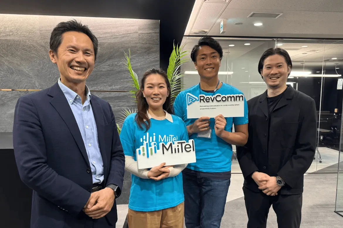 株式会社RevComm様の導入事例の画像
